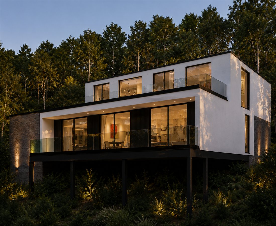 Lower level of Hillside Holiday Villa