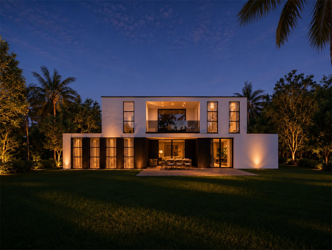 Front view of Kandy Highland Contemporary Bungalow