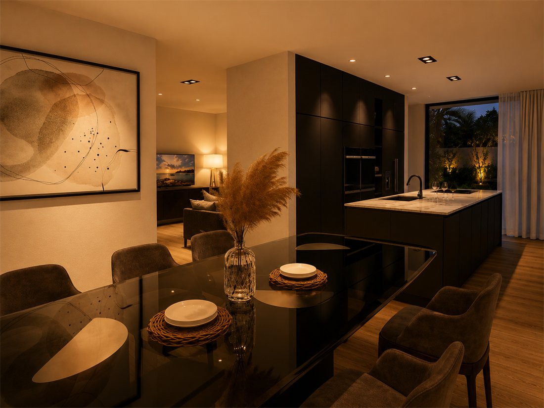 Mountain-facing side of Kandy Highland Contemporary Bungalow