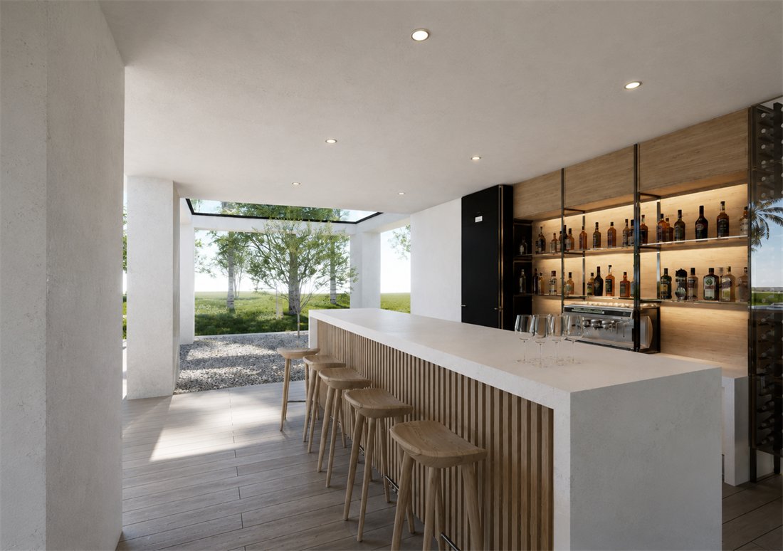 Pool area of Luxury Boutique Hospitality Project